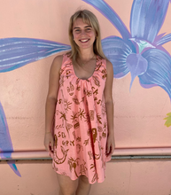 Load image into Gallery viewer, Coral Sea Gypsy Mini Dress - By Frankie