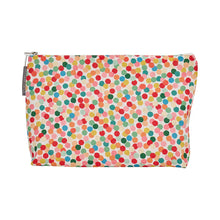 Load image into Gallery viewer, Confetti Large Cosmetic Bag - Linen