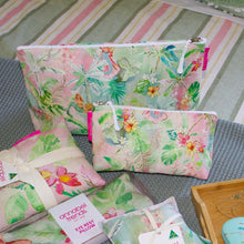 Load image into Gallery viewer, Small Tiki Island Cosmetic Bag