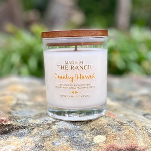 'Country Harvest' Large Candle - Made At The Ranch