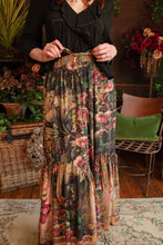 Load image into Gallery viewer, 'Courage Dear Heart' Atelier Skirt with Floral Print - Market of Stars