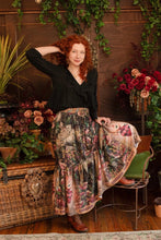 Load image into Gallery viewer, 'Courage Dear Heart' Atelier Skirt with Floral Print - Market of Stars