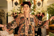 Load image into Gallery viewer, 'Courage Dear Heart' Pixie Duster Cropped Kimono - Market of Stars