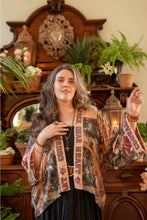 Load image into Gallery viewer, 'Courage Dear Heart' Pixie Duster Cropped Kimono - Market of Stars