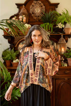 Load image into Gallery viewer, 'Courage Dear Heart' Pixie Duster Cropped Kimono - Market of Stars