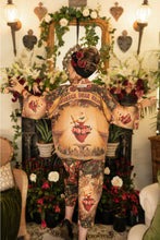 Load image into Gallery viewer, 'Courage Dear Heart' Pixie Duster Cropped Kimono - Market of Stars