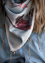 Load image into Gallery viewer, 'Cowboy Bar' Cotton Bandana Scarf - Farmer By Whitney