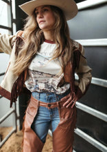 Load image into Gallery viewer, Cowboy Camp Crew Tee - Farmer By Whitney