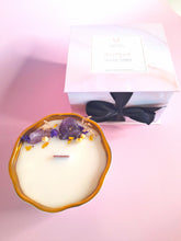 Load image into Gallery viewer, Amethyst Crystal Candle - Little Pink Fox