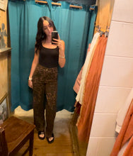Load image into Gallery viewer, Dark Leopard Cuffed Jeans - By Frankie