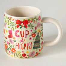 Load image into Gallery viewer, Christmas &#39;Cup Of Happy&#39; Mug