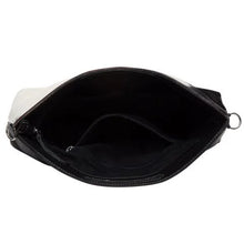 Load image into Gallery viewer, Cusco Black &amp; White Tooled Leather Cowhide Bag