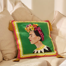 Load image into Gallery viewer, Cushion - Frida Kahlo &#39;Viva La Vida&#39;