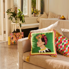 Load image into Gallery viewer, Cushion - Frida Kahlo &#39;Viva La Vida&#39;