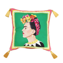 Load image into Gallery viewer, Cushion - Frida Kahlo &#39;Viva La Vida&#39;