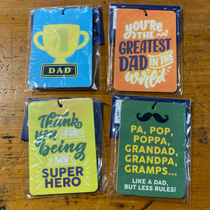 Father's Day Air Freshener - Assorted Designs