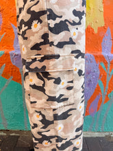 Load image into Gallery viewer, Daisy Camo Cargo Pants - By Frankie
