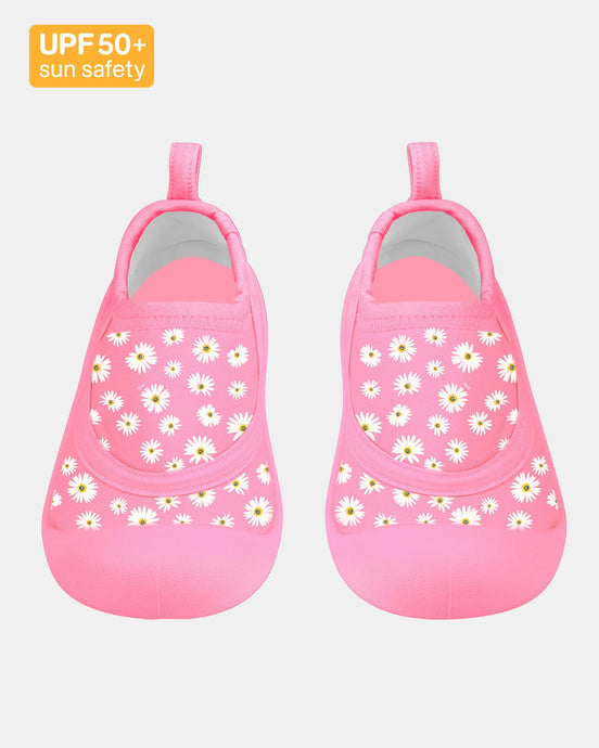 Daisy Watermelon Paradise Swim Reef Booties - Toshi