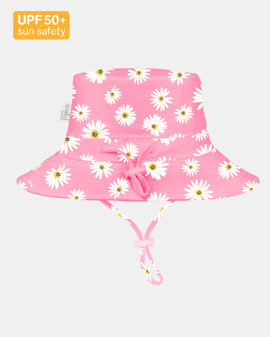 Daisy Watermelon Paradise Swim Sunhat - Toshi