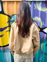 Load image into Gallery viewer, Dark Beige Trench Bomber Jacket - By Frankie