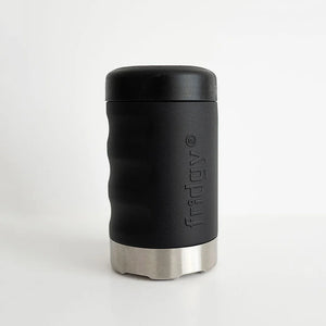 Dark Hour Black 375ml Grip Series Can Cooler - Fridgy