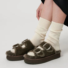 Load image into Gallery viewer, Dark Olive Cabello Slide - EMU Australia