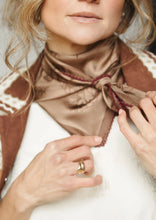 Load image into Gallery viewer, 'Darlin' Silk Bandana Scarf - Farmer By Whitney