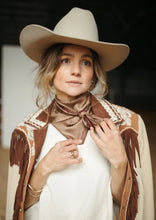 Load image into Gallery viewer, 'Darlin' Silk Bandana Scarf - Farmer By Whitney