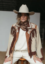 Load image into Gallery viewer, 'Darlin' Silk Bandana Scarf - Farmer By Whitney