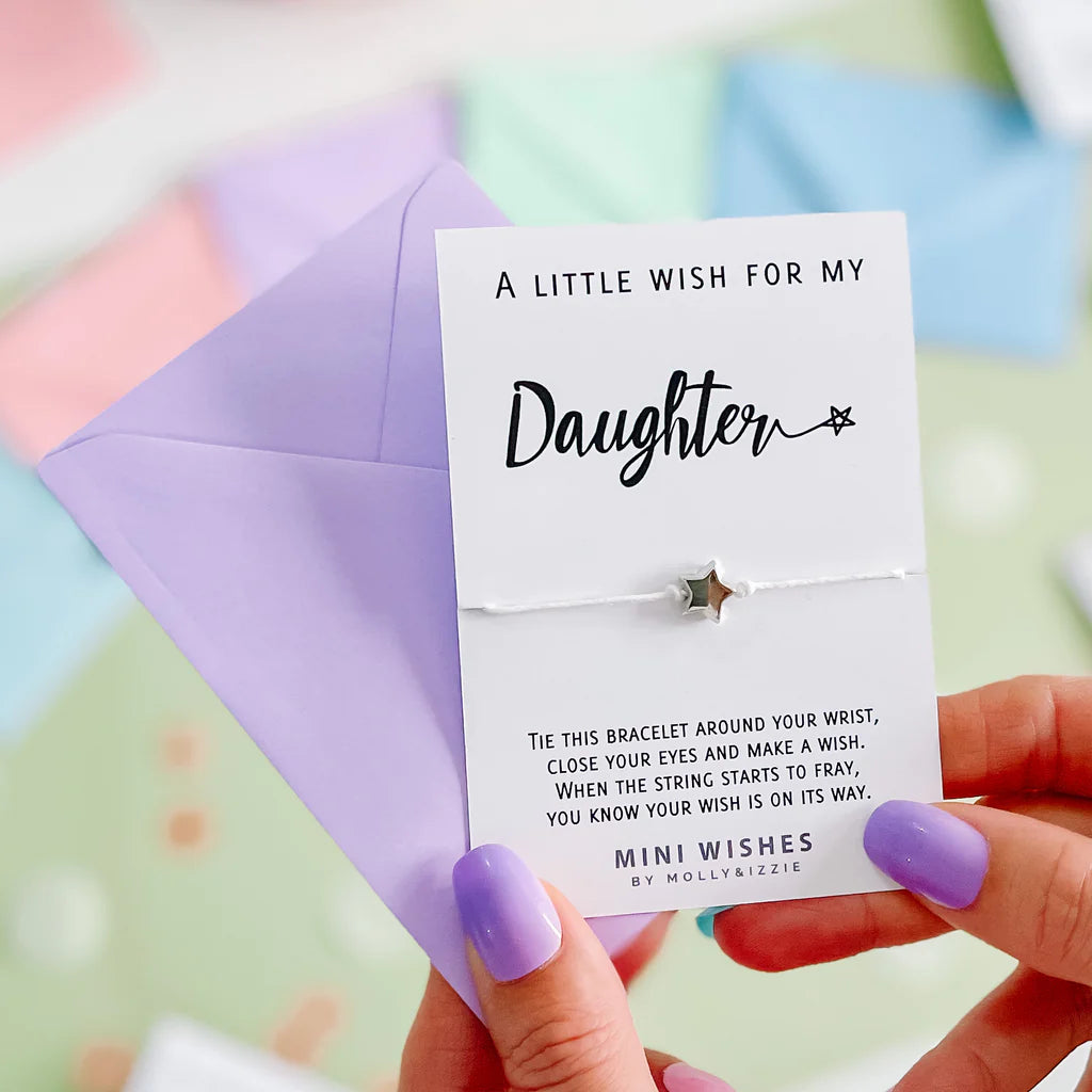 Daughter Mini Wish Bracelet