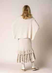 Latte Dayma Linen Skirt