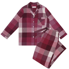 Load image into Gallery viewer, Deep Twilight Flannelette Cotton Pyjama Set
