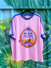 Load image into Gallery viewer, Pink/Blue 'Del Mar Surf Club' T-Shirt - By Frankie