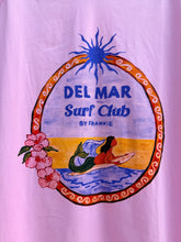 Load image into Gallery viewer, Pink/Blue 'Del Mar Surf Club' T-Shirt - By Frankie