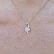Load image into Gallery viewer, Delphi Moonstone Gold Necklace