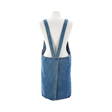 Load image into Gallery viewer, Denim Apron With Apple Embroidery