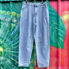Load image into Gallery viewer, Light Blue Barrel Denim Jean - By Frankie