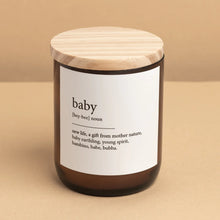 Load image into Gallery viewer, Baby – Commonfolk Collective Dictionary Candle