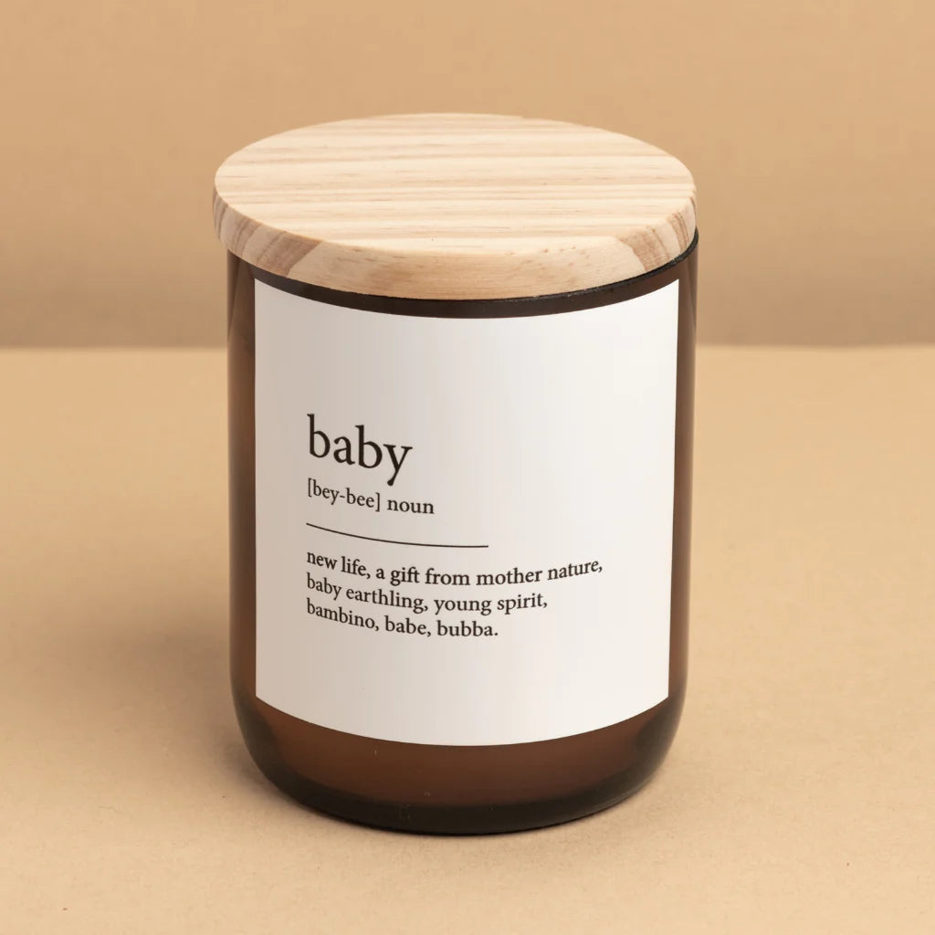 Baby – Commonfolk Collective Dictionary Candle