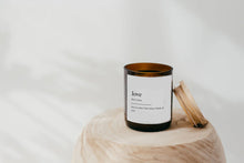 Load image into Gallery viewer, Love – Commonfolk Collective Dictionary Candle