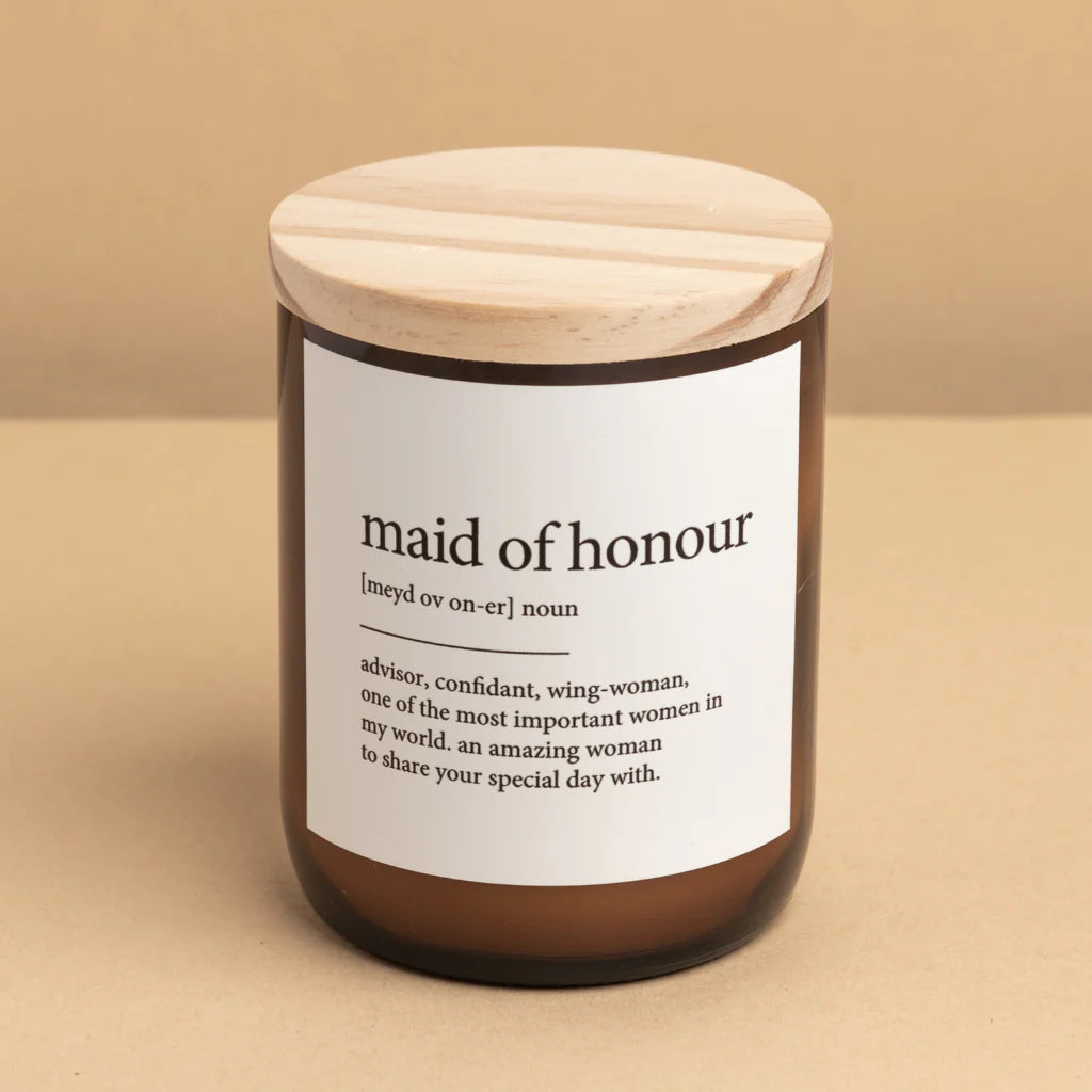 Maid of Honour - Commonfolk Collective Dictionary Candle