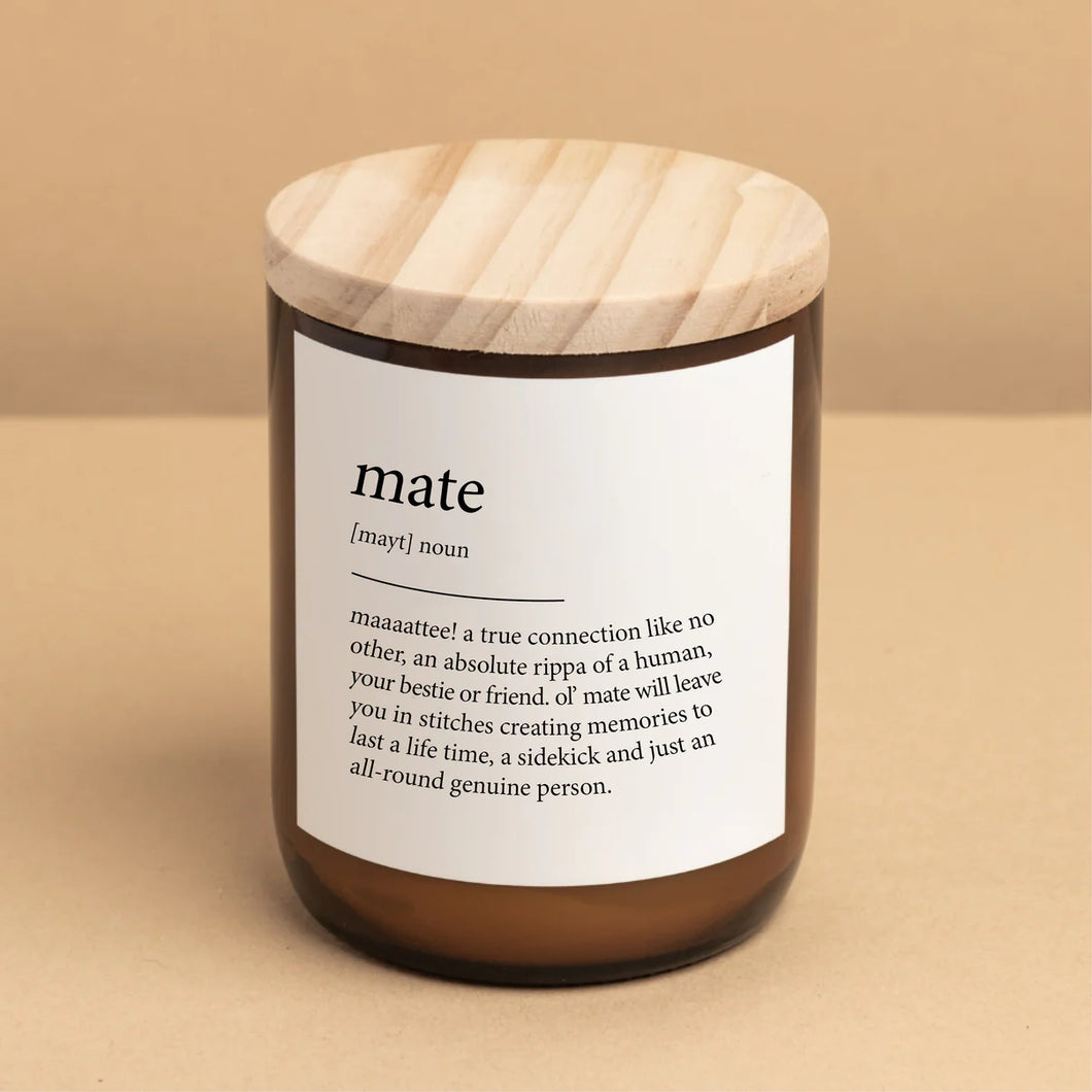 Mate – Commonfolk Collective Dictionary Candle