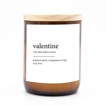 Load image into Gallery viewer, Valentine – Commonfolk Collective Dictionary Candle