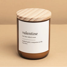 Load image into Gallery viewer, Valentine – Commonfolk Collective Dictionary Candle