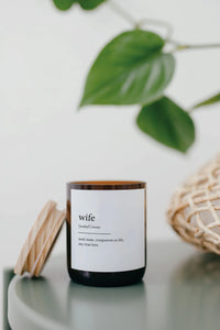 Wife – Commonfolk Collective Dictionary Candle