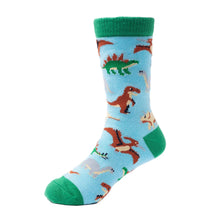 Load image into Gallery viewer, Dinosaurs Socks - Kids 4-6yrs