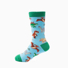 Load image into Gallery viewer, Dinosaurs Socks - Kids 4-6yrs