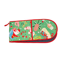 Load image into Gallery viewer, Oven Mitt - Holiday Green