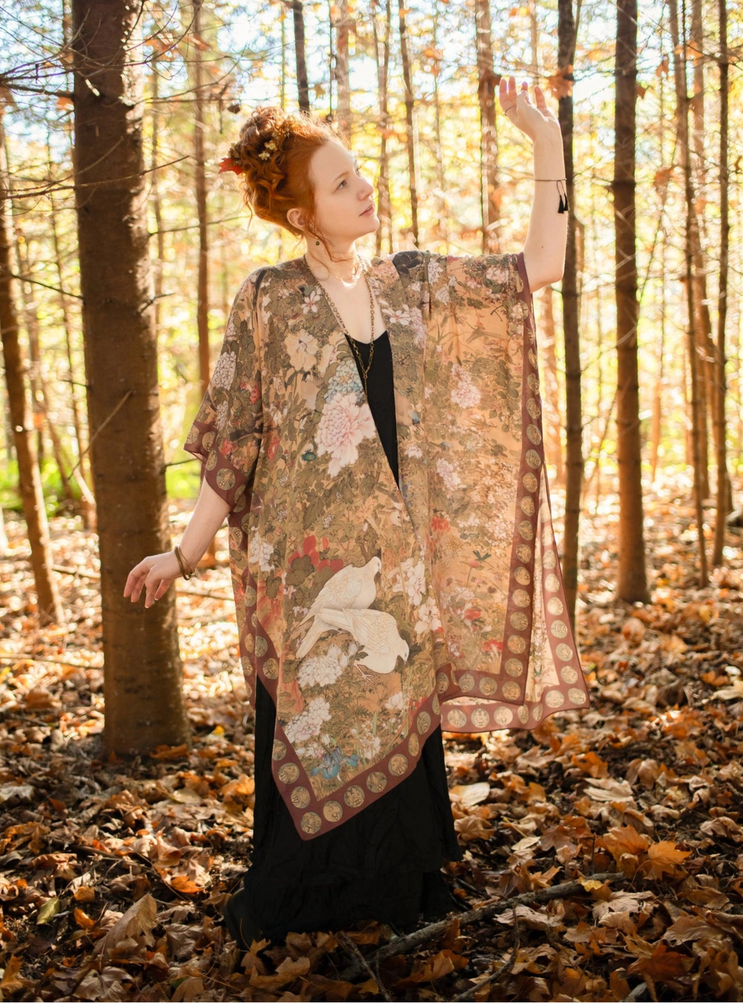 'Dream Weaver' Goddess Kimono Duster - Market of Stars