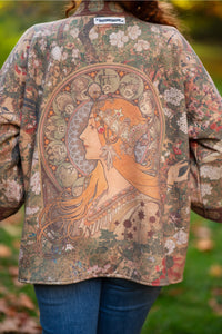 'Dream Weaver' Fleece Cottage Cardigan Jacket - Market of Stars